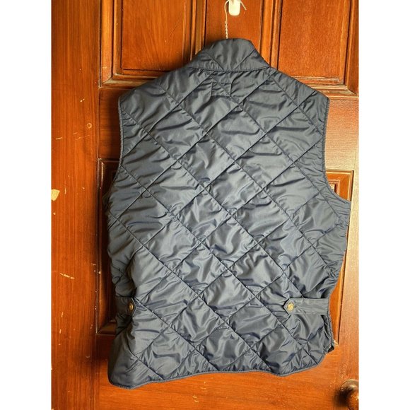 J. Crew Womens Quilted Outerwear Vest Size Med - Picture 3 of 9